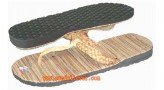 water lily insole; thong shape