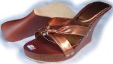 wooden sandal from BALI, made of dry Mahogany wood